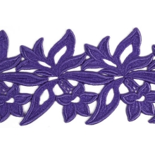 Sabrina Lace Ribbon - purple