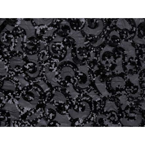 Omega Sequins Mesh