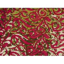 Pegasus Sequins Mesh - flamenco-gold