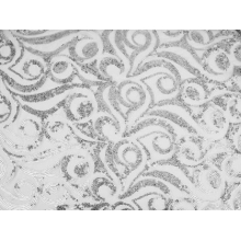 Pegasus Sequins Mesh - white-silver