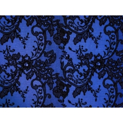 ALLURE FLOCK VELVET sapphire-black