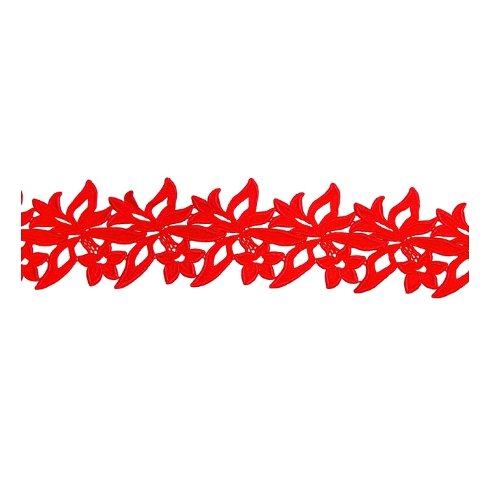 georgina ribbon lace/HOT RED