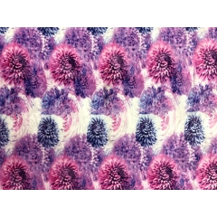 DHALIA VELVET BURNOUT multi-pink*