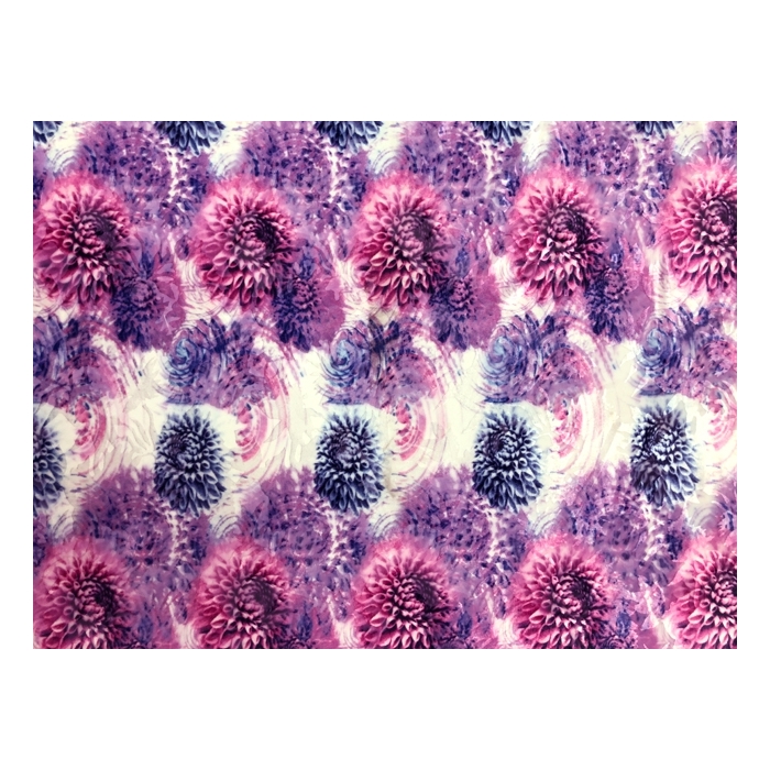 DHALIA VELVET BURNOUT multi-pink*