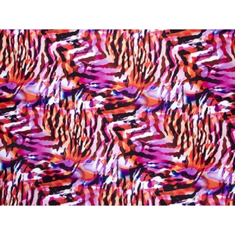 VIBRANCE PRINTED LYCRA fire