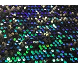 Velvet Sequin <span class='shop_red small'>(green on black)</span>