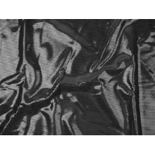 DISCO FOILED LYCRA black-black