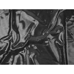DISCO FOILED LYCRA black-black