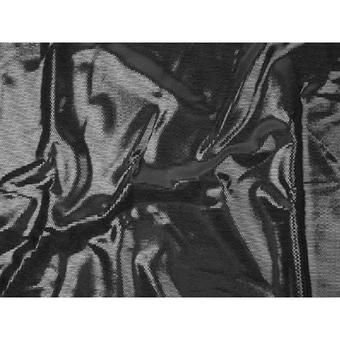 DISCO FOILED LYCRA black-black