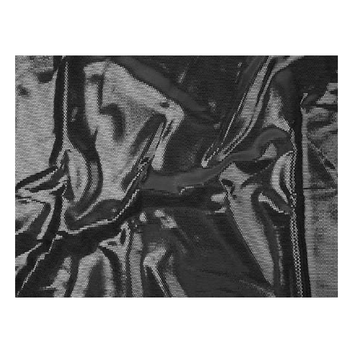 DISCO FOILED LYCRA black-black