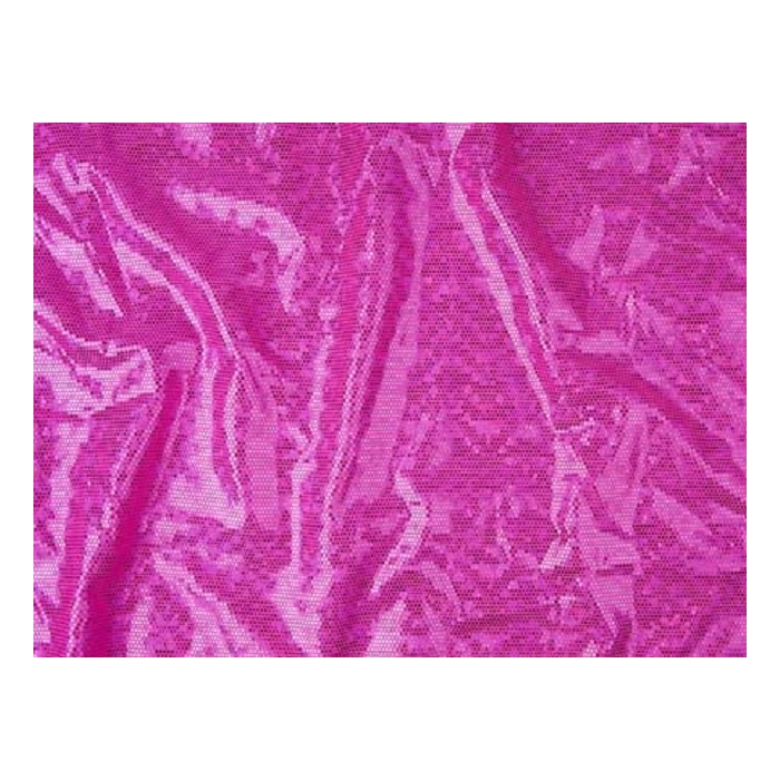 DISCO FOILED LYCRA cerise-cerise
