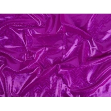 DISCO FOILED LYCRA cerise-hawaiian pink