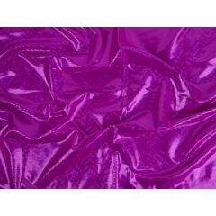 DISCO FOILED LYCRA cerise-hawaiian pink