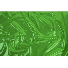 DISCO FOILED LYCRA green metallic-spring