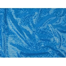 DISCO FOILED LYCRA turkus-aqua hologram