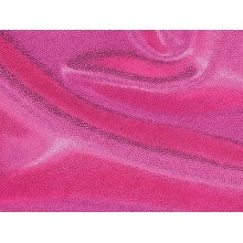 METALLIC DOT LYCRA hawaiian pink on pink