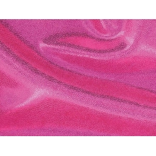 METALLIC DOT LYCRA hawaiian pink on pink