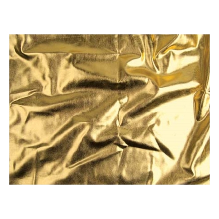 METALLIC FOILED LYCRA gold