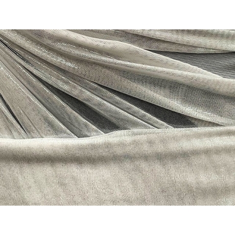 METALLIC MESH silver