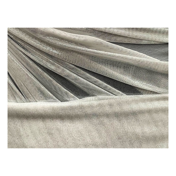 METALLIC MESH silver