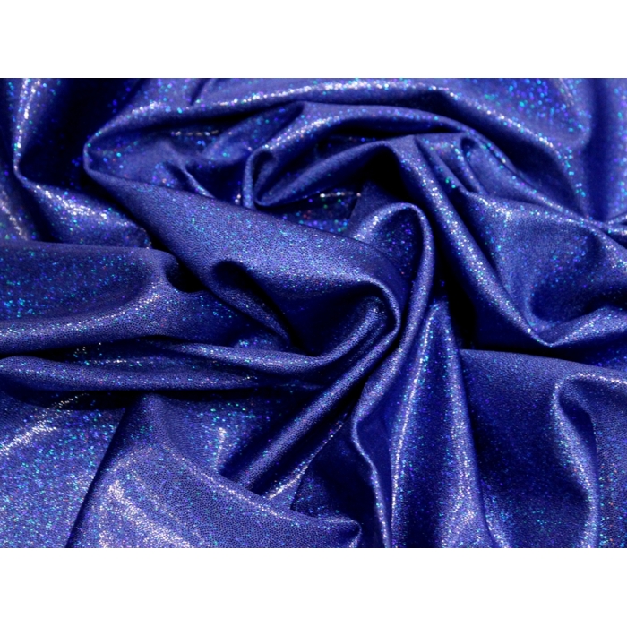 LYCRA HOLOGRAM blue on blue