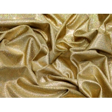 LYCRA HOLOGRAM gold on gold