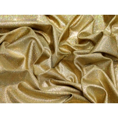 LYCRA HOLOGRAM gold on gold