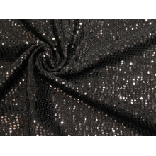 DISCO FOIL JERSEY black on black