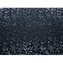 GEORGETTE STARLIGHT petrol on black
