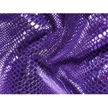 PYTHON FOIL VELVET dark purple rain