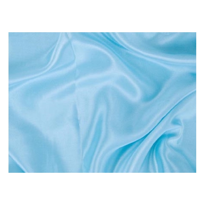 SATIN CHIFFON CHR blue paradise