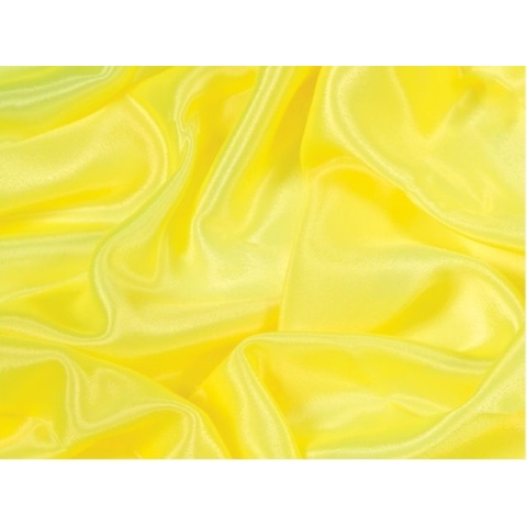 SATIN CHIFFON CHR sassy yellow