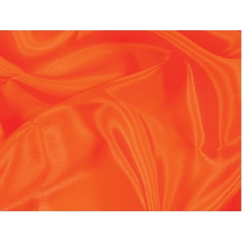 SATIN CHIFFON CHR orange