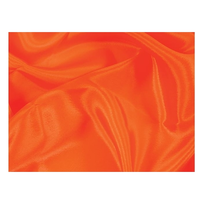 SATIN CHIFFON CHR orange