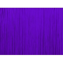 FRĘDZLE PŁASKIE ELASTYCZNE purple
