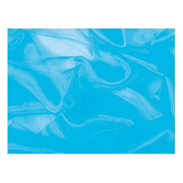 CRYSTAL ORGANZA CHR blue paradise