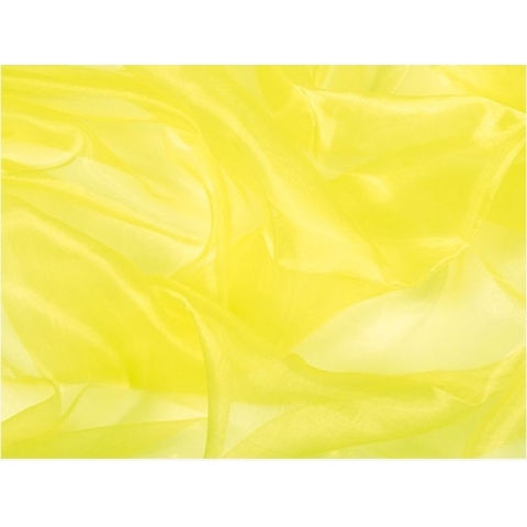 CRYSTAL ORGANZA CHR sassy yellow