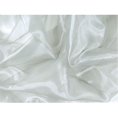 CRYSTAL ORGANZA CHR silver