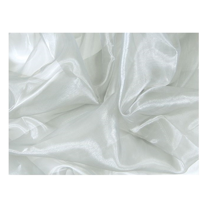 CRYSTAL ORGANZA CHR silver