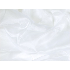 CRYSTAL ORGANZA CHR white