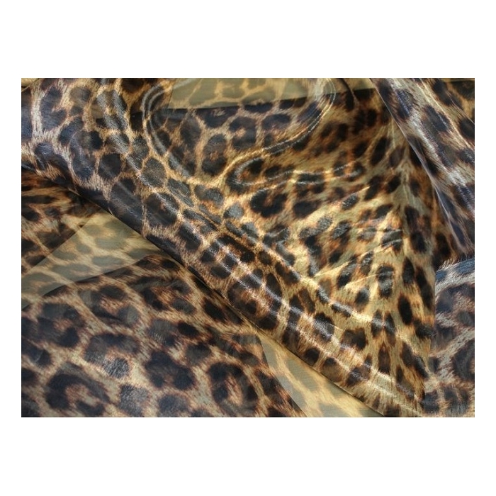 ORGANZA animal print