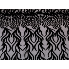GABRIELA EMBROIDERED NET black*