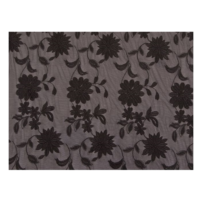 BOTANIC STRETCH NET black on black*