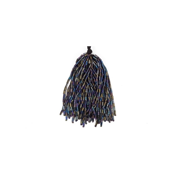 BUGLE BEADS jet AB