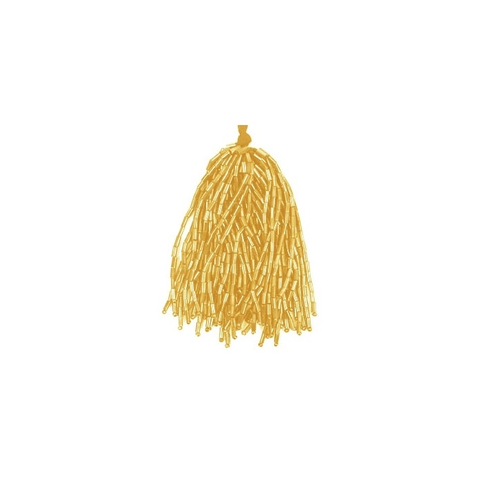 BUGLE BEADS gold