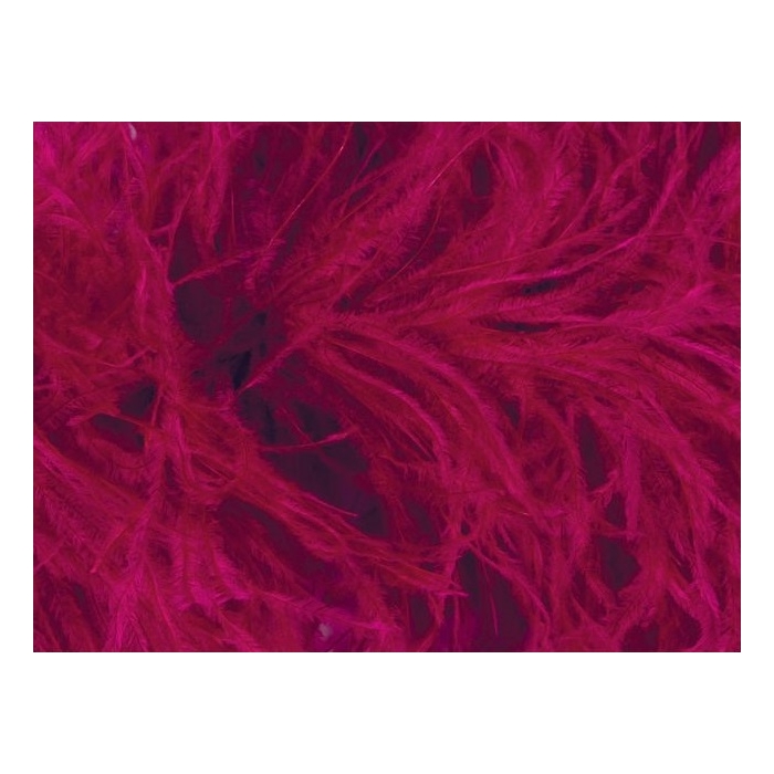 PIÓRA NA TAŚMIE CHR cherry red