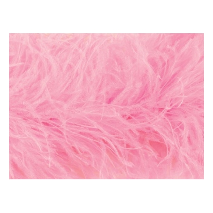 PIÓRA NA TAŚMIE sugar pink 1m