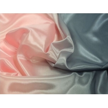 SATIN CHIFFON CIENIOWANY CHR hematite-baby pink