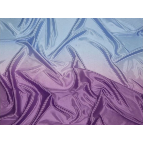 SATIN CHIFFON CIENIOWANY CHR lilac dream-baby blue