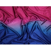 SATIN CHIFFON CIENIOWANY CHR wine-navy